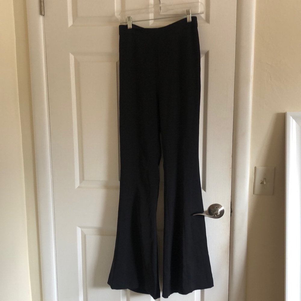 Express super high rise flare pants